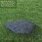 Decorative Outdoor Weather-Resistant Artistic Artificial Faux Stone Rock, Garden Patio Granite Grey Fiberglass Stone